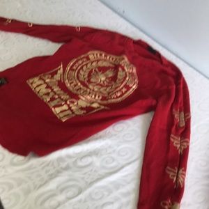 Switch red and gold longs sleeve
